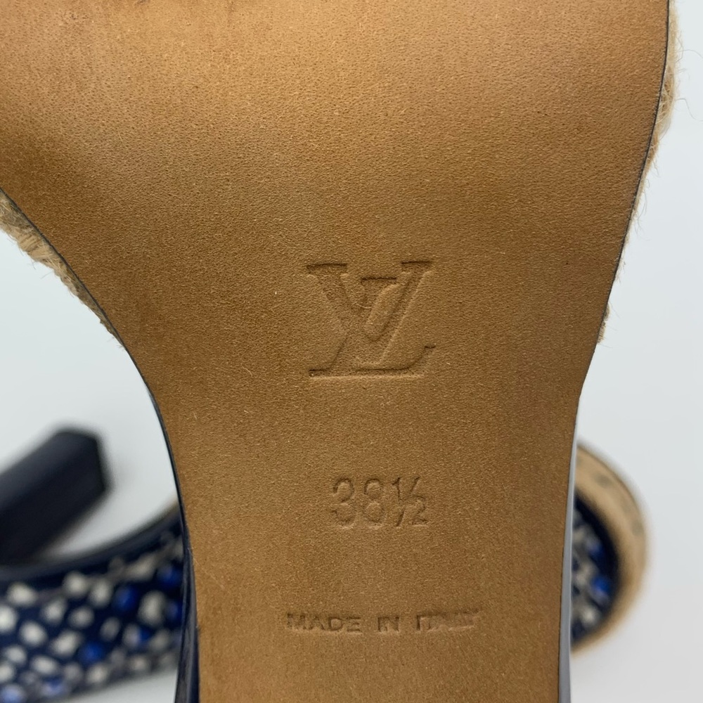 Louis Vuitton Chevron Sandal Heels - Picture 16 of 16